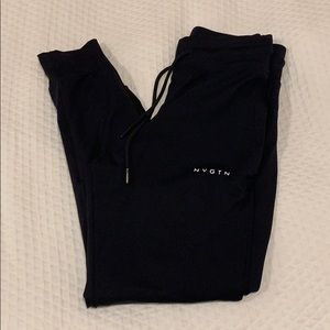 NVGTN size small black joggers